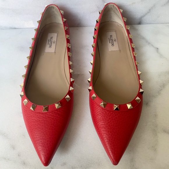 ❌SOLD❌Valentino Ballerina Flats - Picture 1 of 8